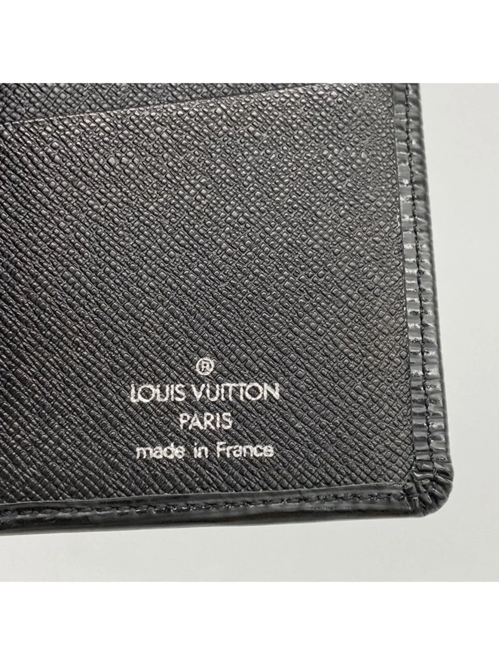 Louis Vuitton Wallet Epi Portefeuille Brazza Noir
